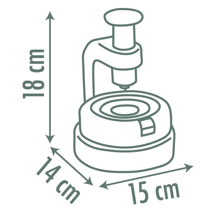 Smoby - Creative leisure - Refills of 16 flowers - For the Decorative object creation set - Made in France