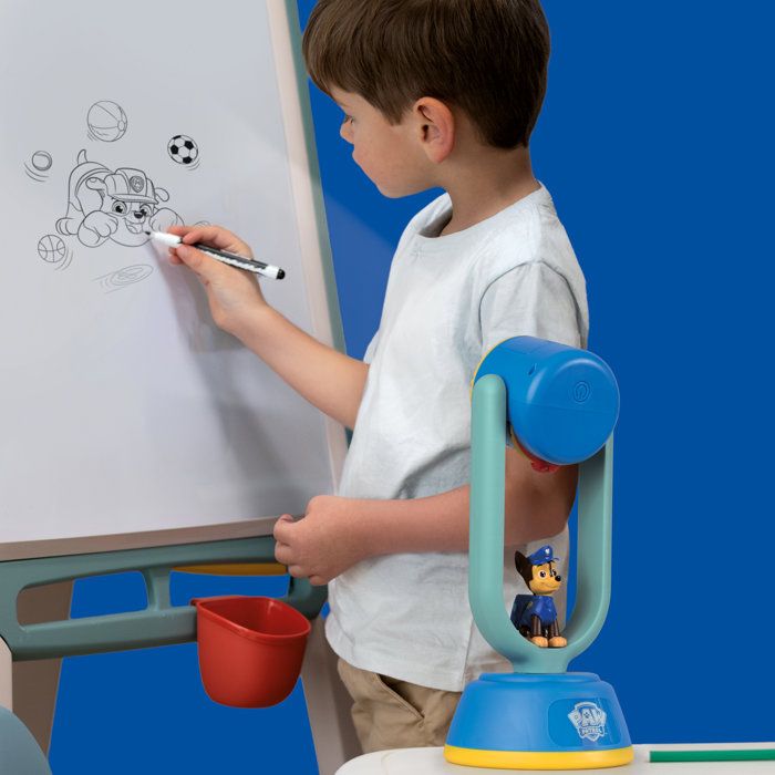 SMOBY - Paw Patrol - Drawing Projector - Adjustable focus and brightness - Ages 3 and up - Made in France