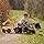 Builder Max pedal tractor + Trailer + Backhoe + Excavator - Smoby - Yellow