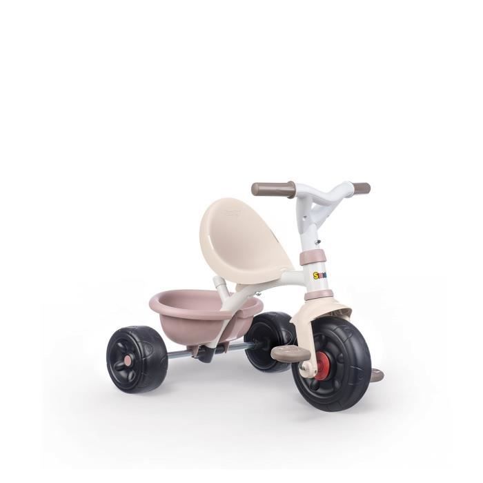 SMOBY Be Fun evolving children's tricycle - Metal structure - Pink