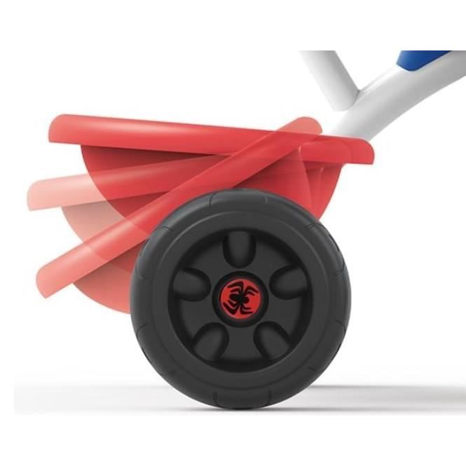 Smoby - Be Fun Tricycle - Spidey - Evolves from 15 months to 3 years - Parental cane adjustable to 3 positions - Safety belt