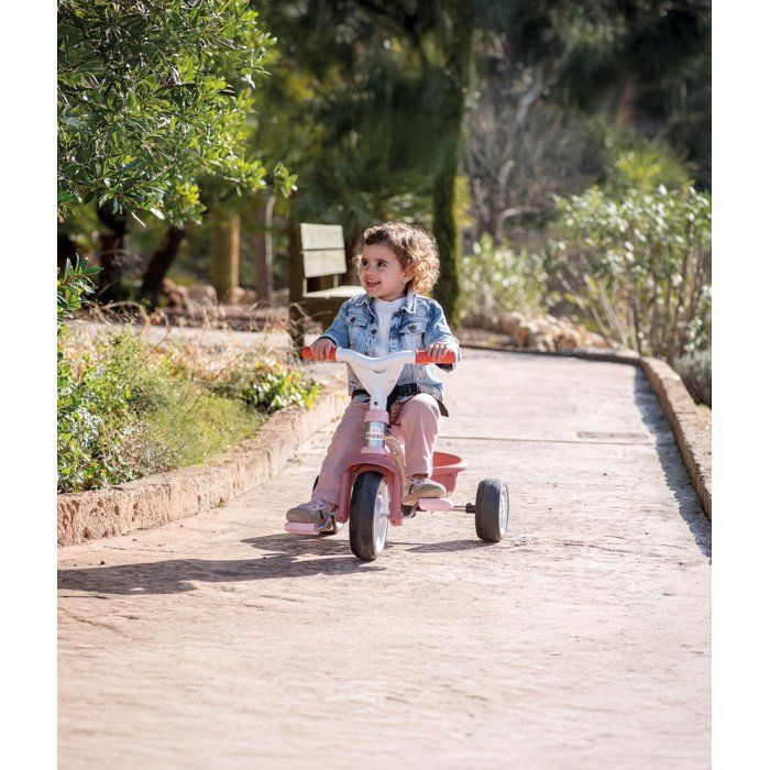 Smoby - Be Move Pink Tricycle - Ages 15 months and up - Made in France