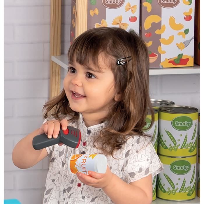 Smoby large cash register - 30 accessories included - ages 3