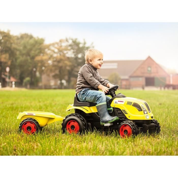SMOBY CLAAS Pedal tractor Farmer XL + Trailer