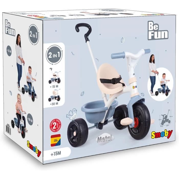 Smoby - Tricycle Be fun blue