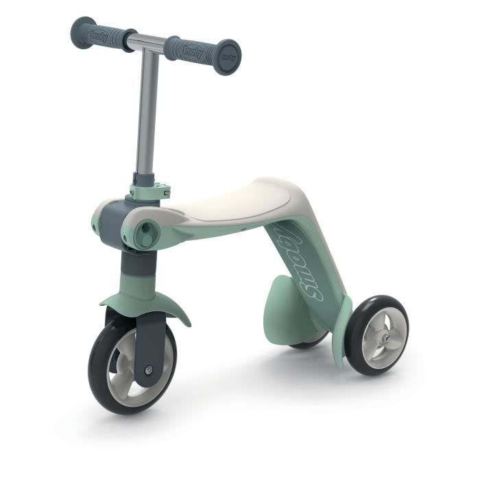 SMOBY - Balance bike convertible into a scooter - 3 wheels - for babies from 18 months to 4 years