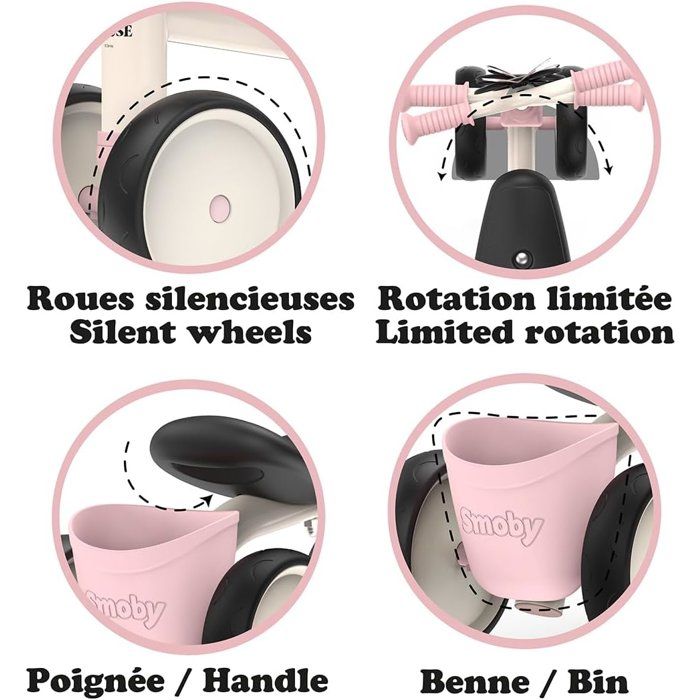 SMOBY - Minnie Rookie Carrier