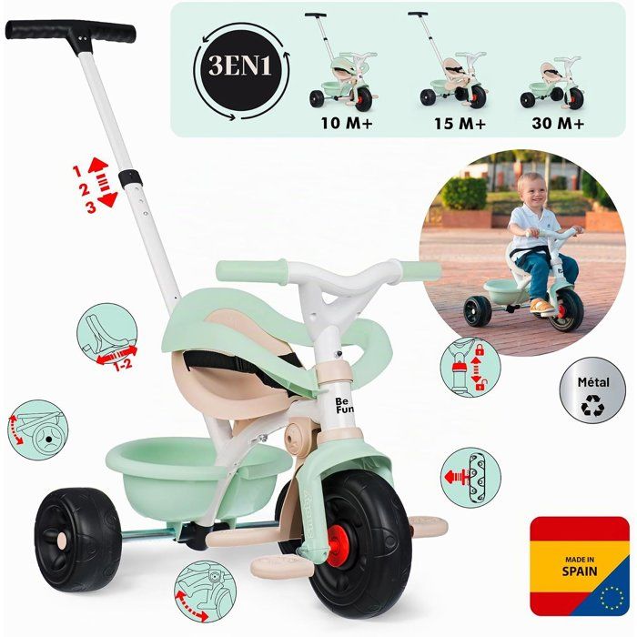 SMOBY - Be fun - Be Fun Comfort Tricycle