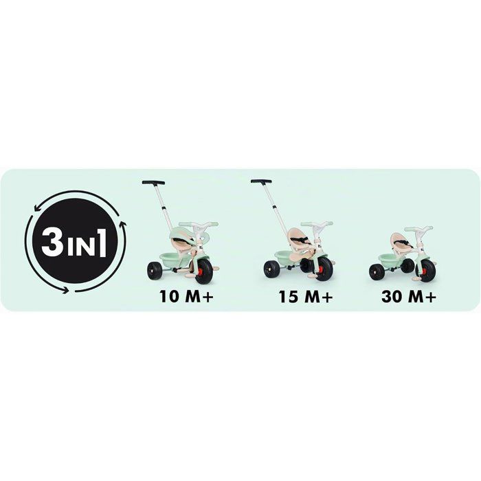 SMOBY - Be fun - Be Fun Comfort Tricycle