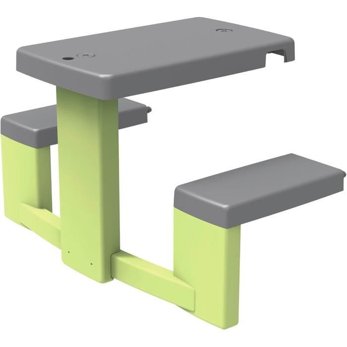 Smoby Life - Picnic table adaptable to Smoby houses - 2 benches