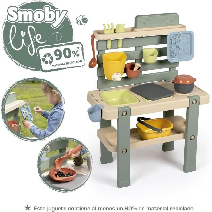 SMOBY Life - Mud Kitchen - Home theme kitchen