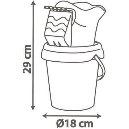 SMOBY - Frozen Bucket MM Filled Watering Can