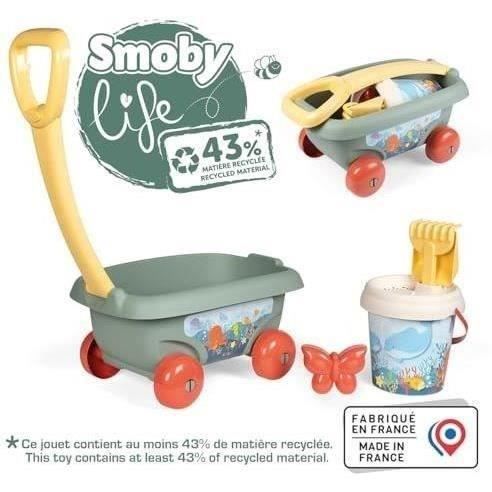 SMOBY - SMOBY Life - Filled Beach Cart
