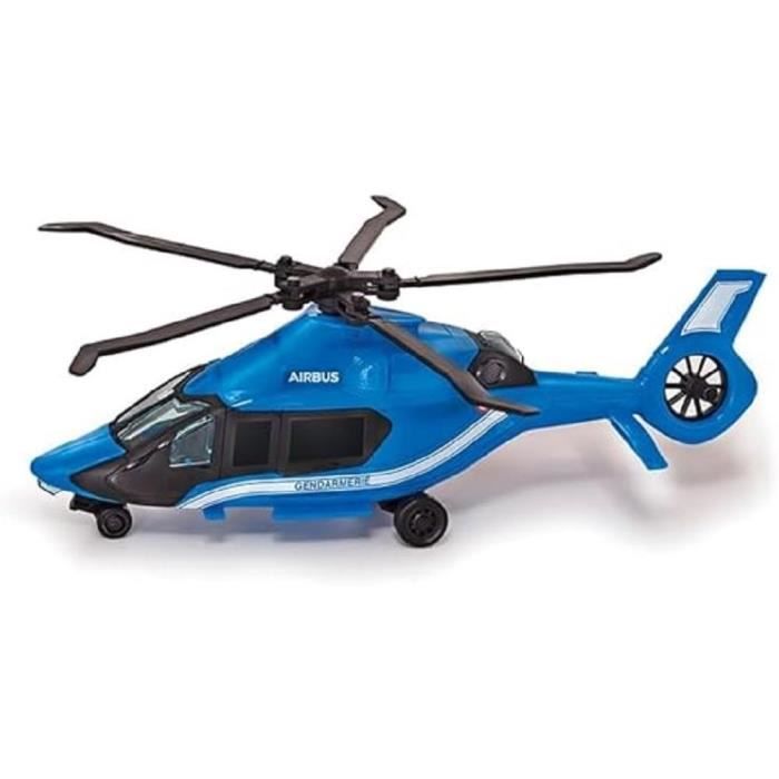 Airbus Gendarmerie Helicopter 23cm - Dickie - Free Wheels - Blue - Mixed - From 3 Years