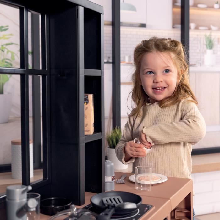 Smoby - Loft Kitchen - 32 Accessories - From 3 Years