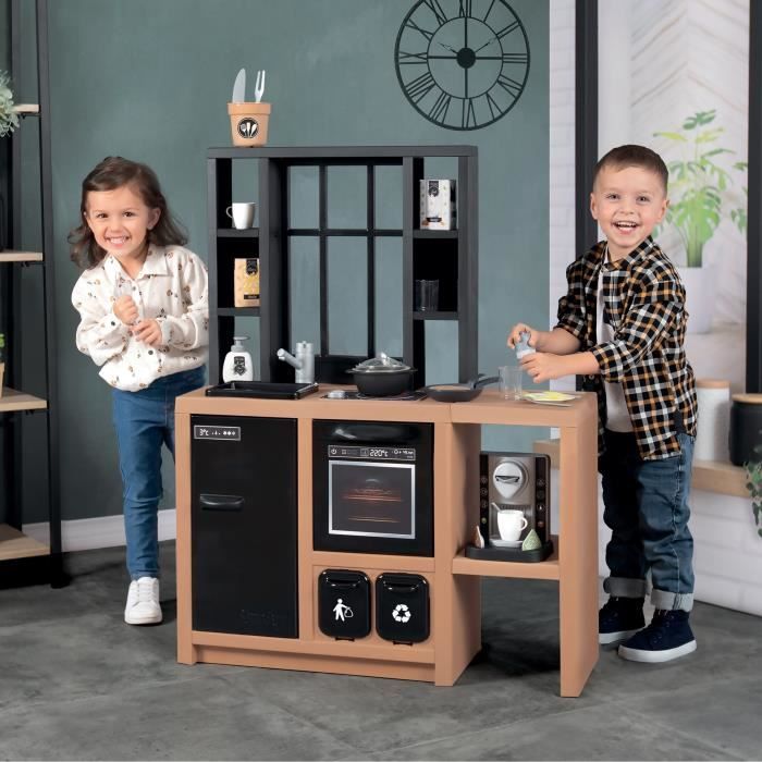 Smoby - Loft Kitchen - 32 Accessories - From 3 Years