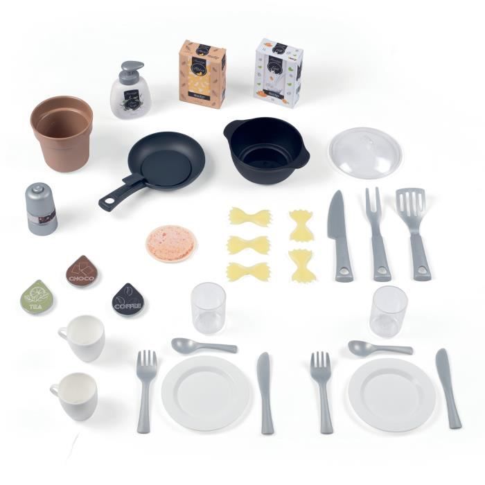 Smoby - Loft Kitchen - 32 Accessories - From 3 Years