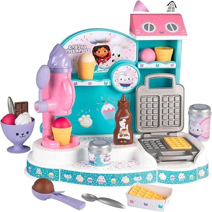 Gabby and the Magic House - Ice Cream Seller - Smoby - 20 Accessories - Made in France