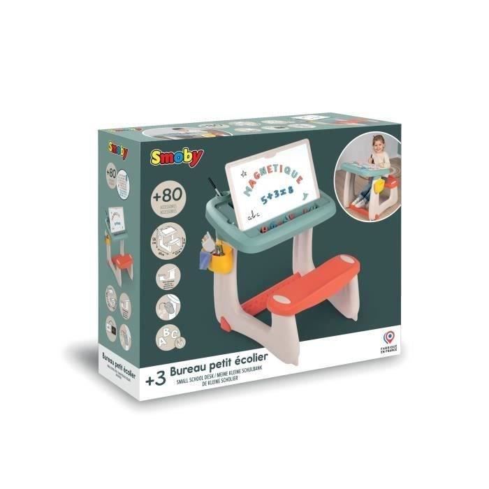 Small Schoolboy Desk - Smoby - 80 Accessories Included - Green - 63 x 69 x 58 - Ages 3 and up