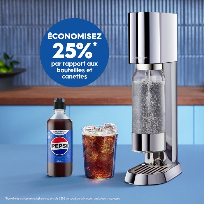 SODASTREAM Concentrated PEPSI 440ml Batch of 6
