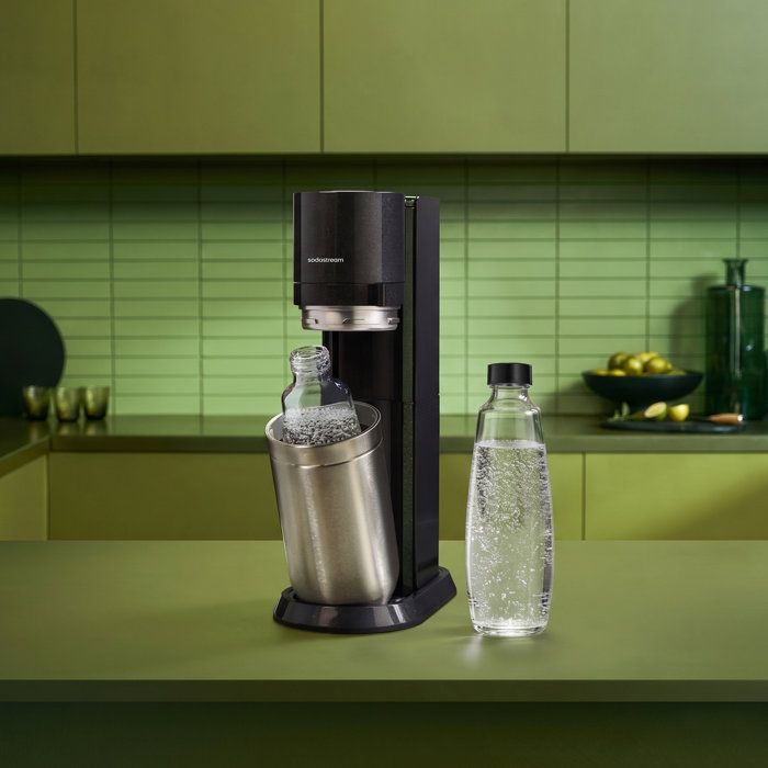 SODASTREAM 3000090 - Glass carafe 1L compatible only DUO machine - Dishwasher resistant