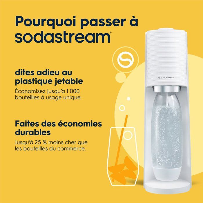 Sodastream - Promo Blanche Machine