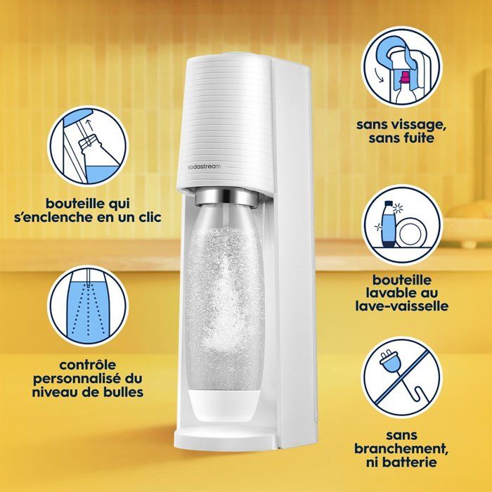 Sodastream - Promo Blanche Machine