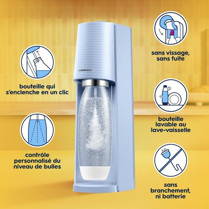 Soda machine - sodastream - blue