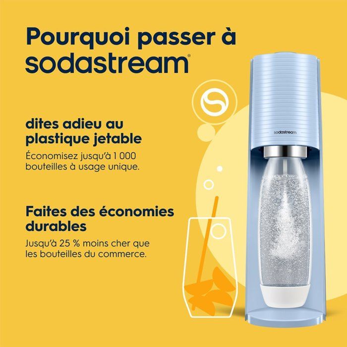 Soda machine - sodastream - blue