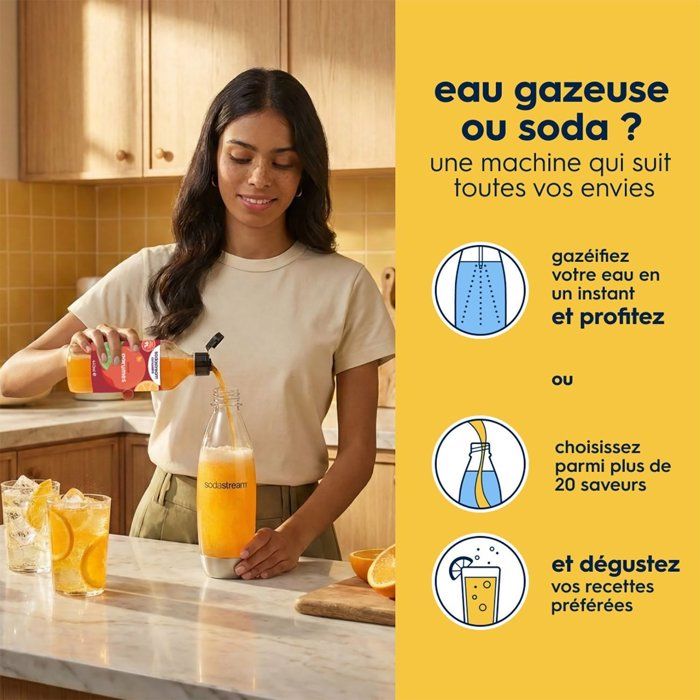 Soda machine - sodastream - blue