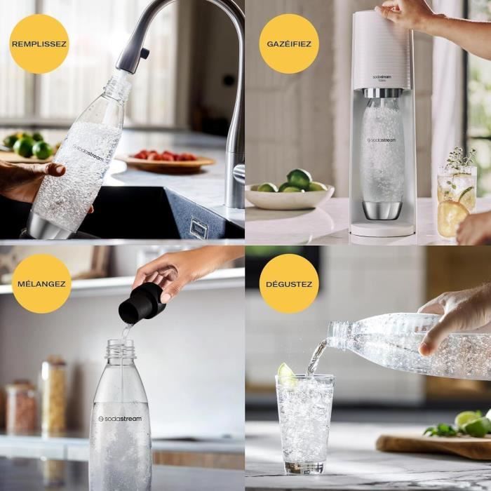 1L Fuse Metal Dishwasher Bottle - SODASTREAM