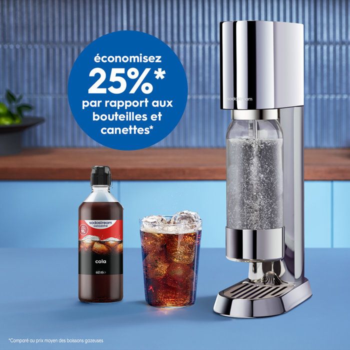 Sodastream - Pack of 6 COLA concentrates - 440ml