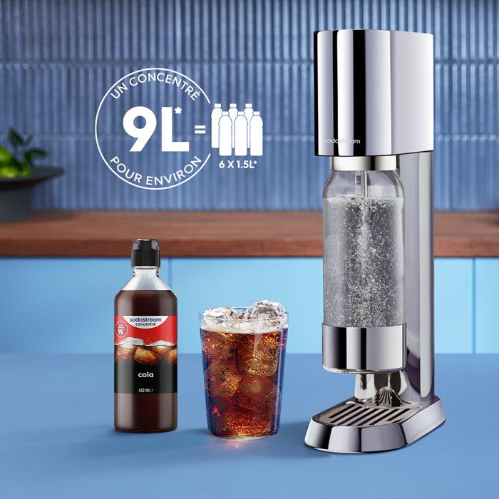 Sodastream - Pack of 6 COLA concentrates - 440ml