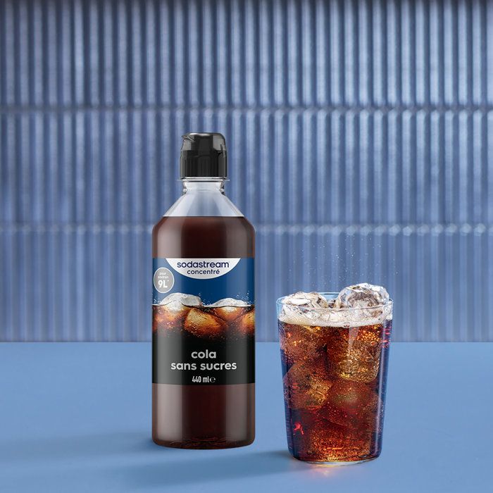 Sodastream - Set of 6 sugar-free COLA concentrates - 440ml