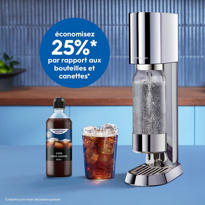 Sodastream - Set of 6 sugar-free COLA concentrates - 440ml