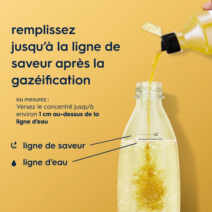 SODASTREAM Concentrates - Pack of 6 Sugar-Free Citrus Concentrates - Up to 54L of Drinks - 440 ml