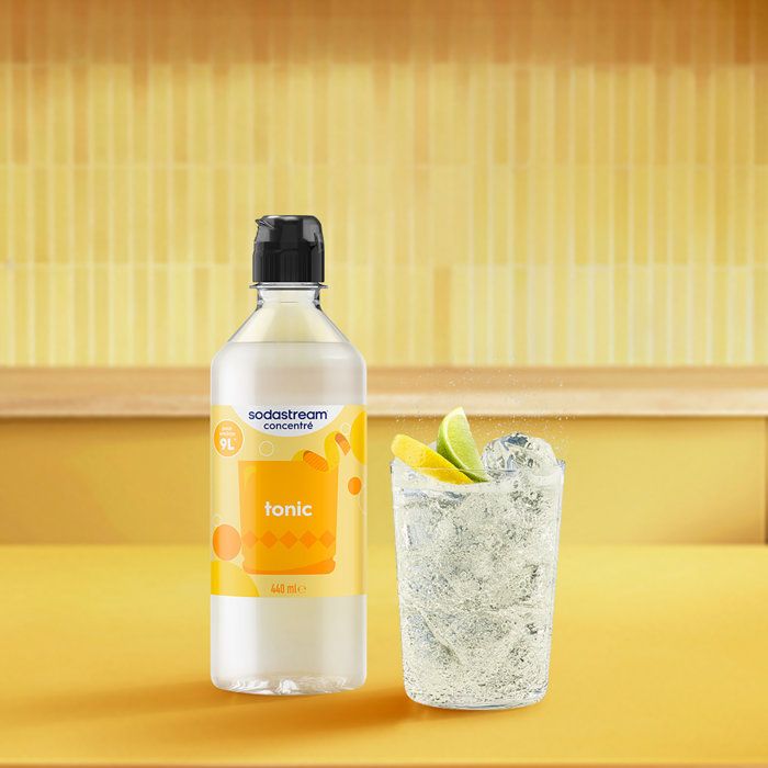SODASTREAM Concentrates - Pack of 6 Tonic Concentrates - Up to 54L of drinks - 440 ml
