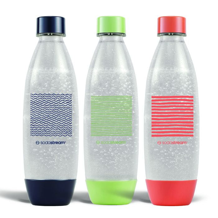 SODASTREAM Bottles - Fuse Limited Edition - Pack of 3 1L bottles - PFAS-free