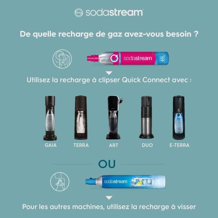 Sodastream 3011084 - Additional cylinder CQC 60L