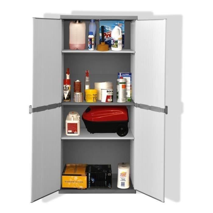 TOOD High Resin Storage Cabinet 3 Shelves