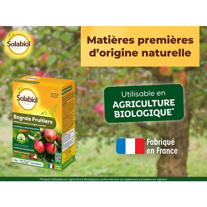 Solabiol Sofruy15 Fruit fertilizer - 1.5 kg