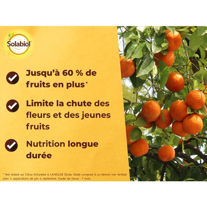 SOLABIOL SOAGY15 Citrus Fertilizer - 1.5 Kg