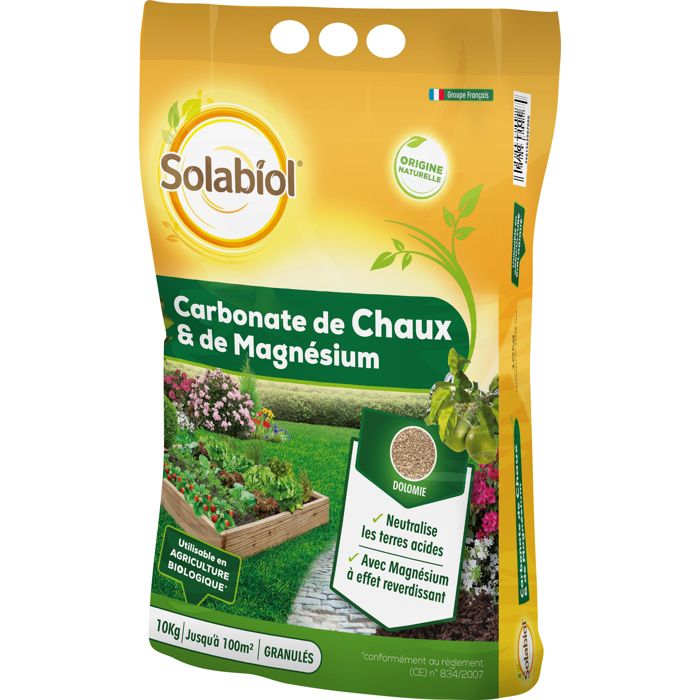 Solabiol Sochaux10 Lime and Magnesium Carbonate 10kg, efficient