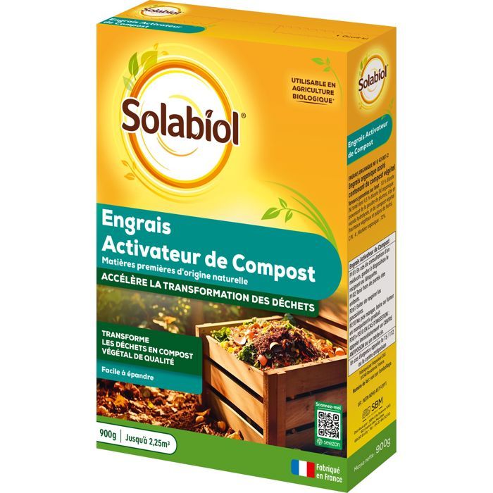 SOLABIOL SOACTI900 Activator of Compost - 900 G