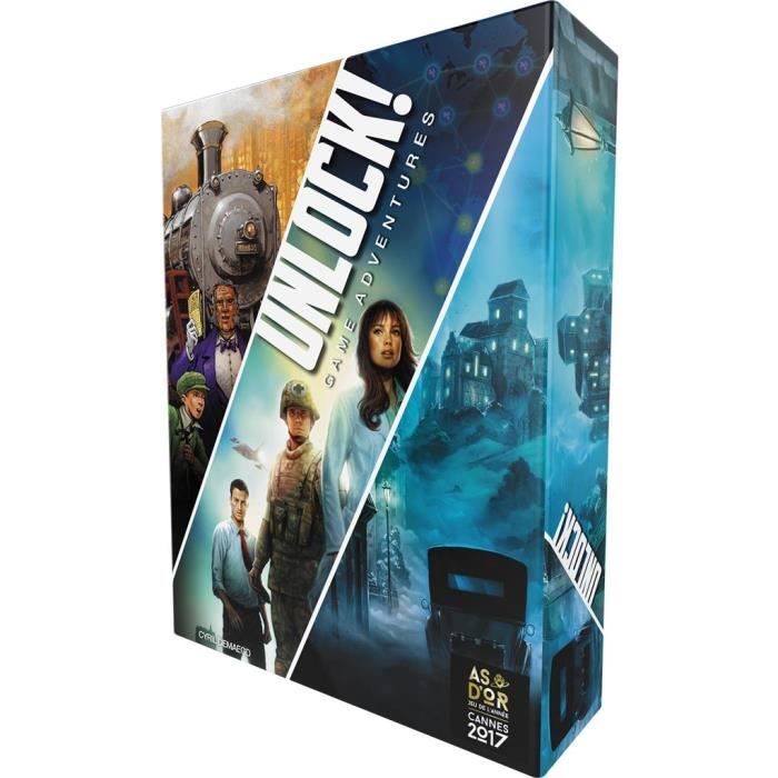 Space Cowboys | Unlock! : Game Adventures | Unbox Now | Board game | from 10 years old | 1 to 6 players | 60 minutes