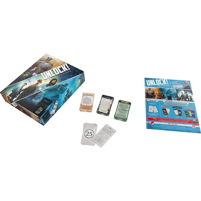 Space Cowboys | Unlock! : Game Adventures | Unbox Now | Board game | from 10 years old | 1 to 6 players | 60 minutes