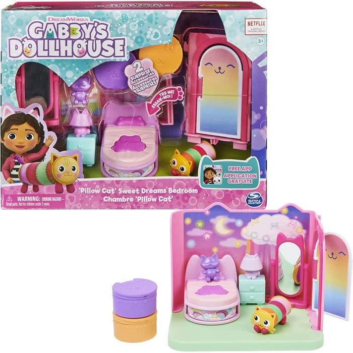 Gabby and the Magic House - Playset Deluxe La Chambre de Polochat - 1 figurine + accessories