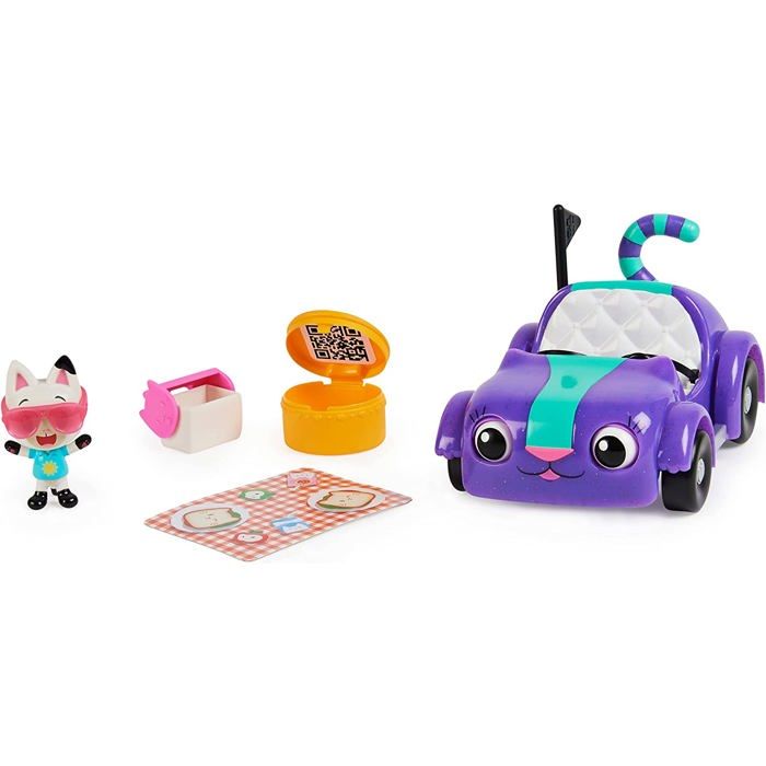 Chabriolette - Gabby and the Magic House - Vehicle and cat figurine with accessories
