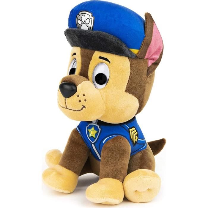 PAT PATROL - PLUSH 25 CM CHASE Paw Patrol Gund - 6058444 - soft and washable plush from 12 months