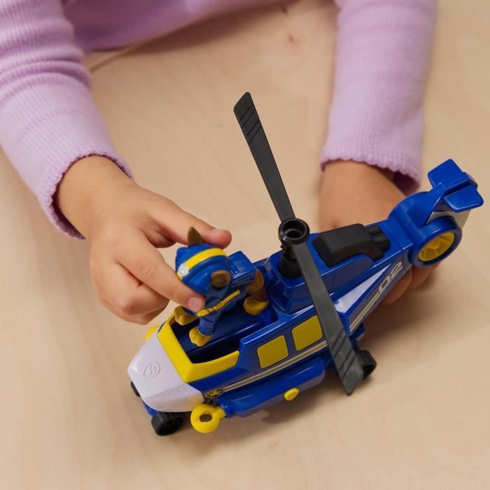 SPIN MASTERVEHICLE + CHASE AIR RESCUE FIGURE PAW Patrol